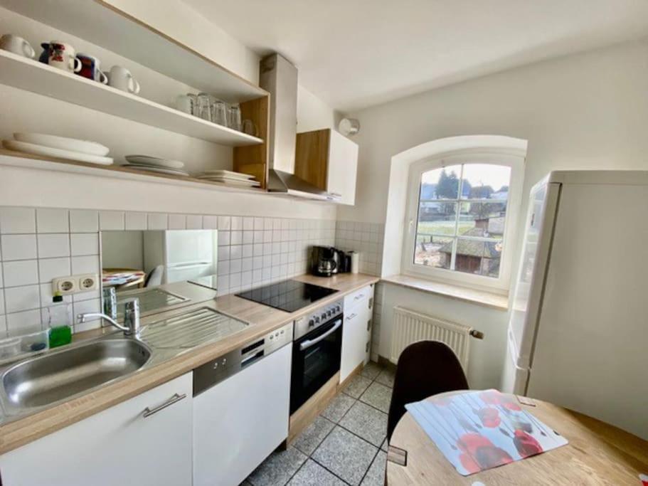 Apartamento Wanderurlaub Mit Hund Harra Exterior foto