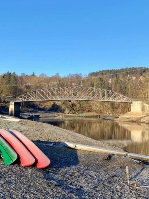 Apartamento Wanderurlaub Mit Hund Harra Exterior foto